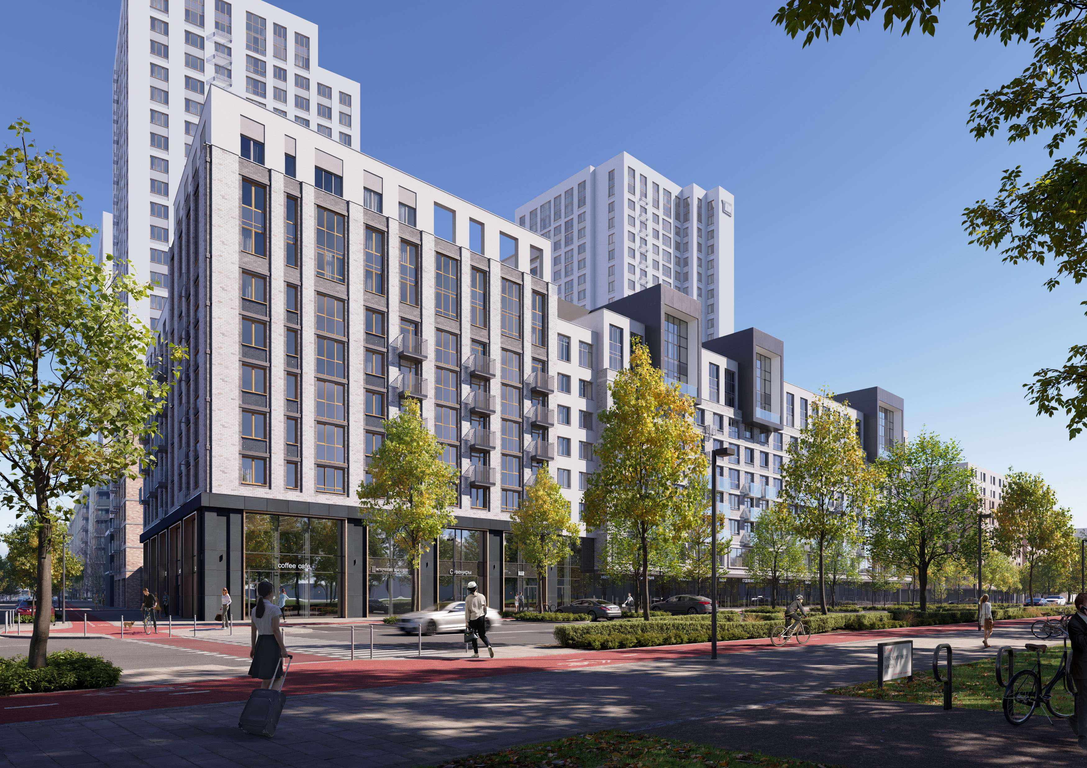 Изображение проекта Фронтовых бригад — Стачек — Корепина — Вали Котика