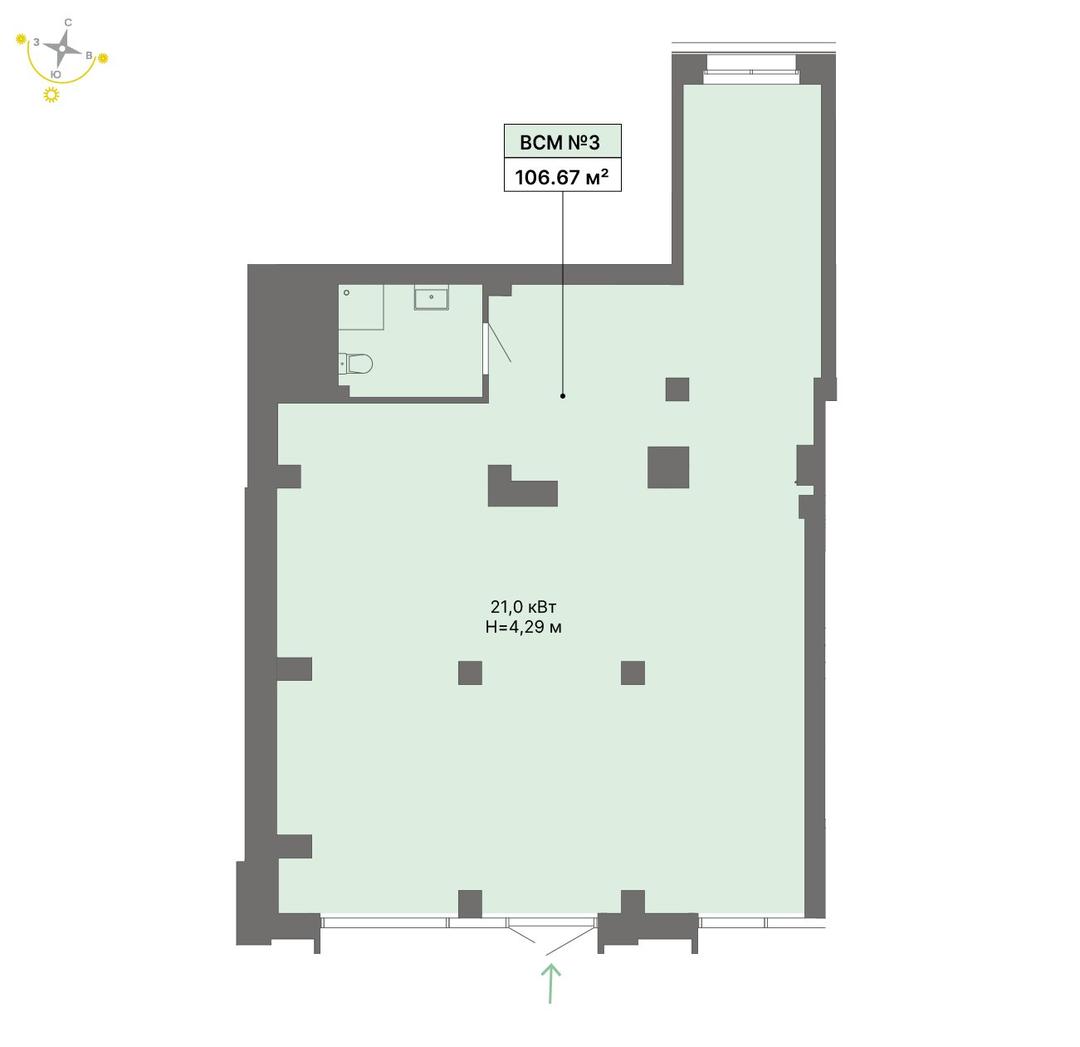 план помещения.