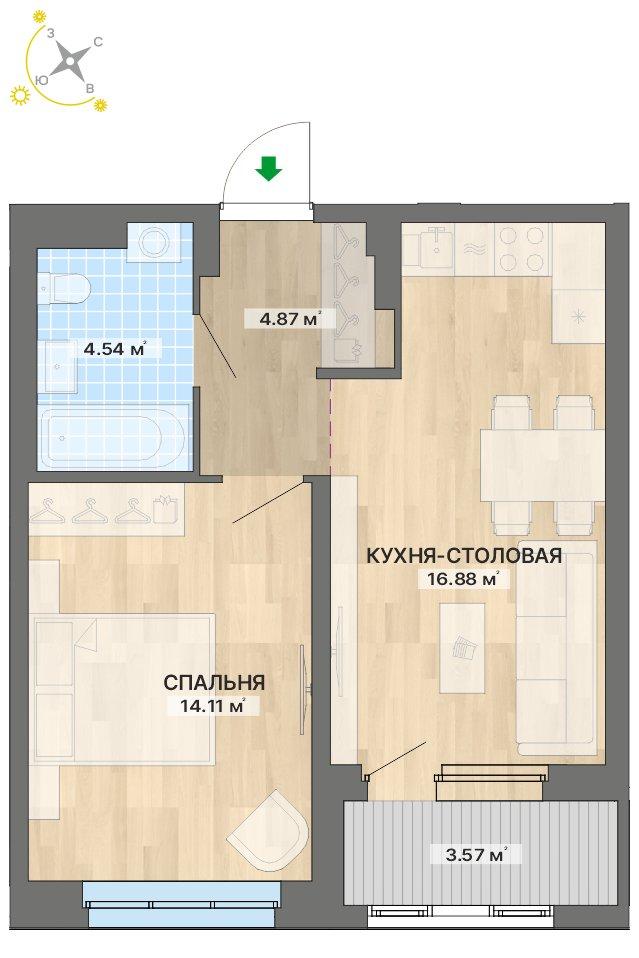 квартира.