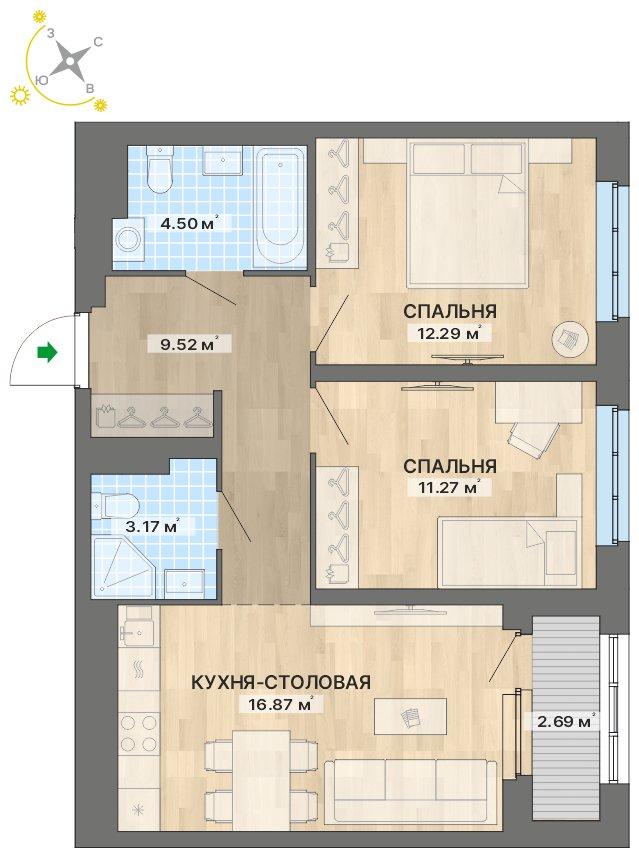 квартира.