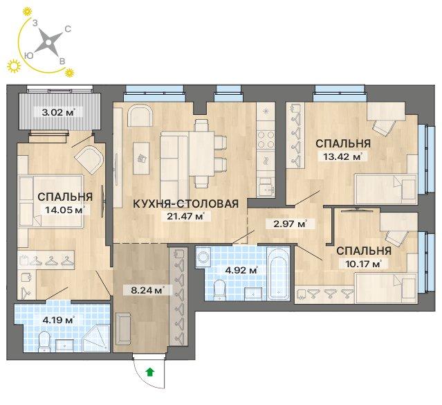 квартира.