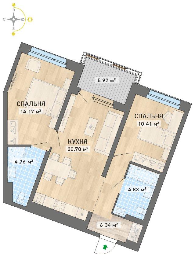 квартира.
