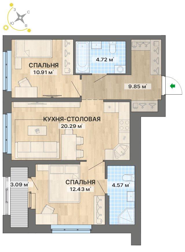 квартира.