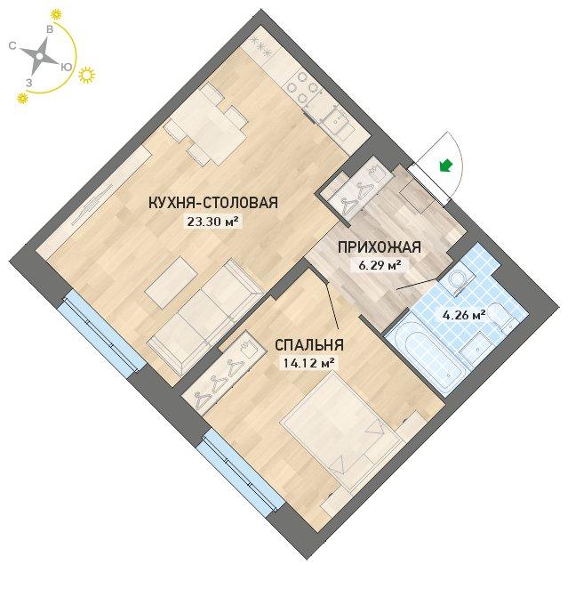 план квартиры.