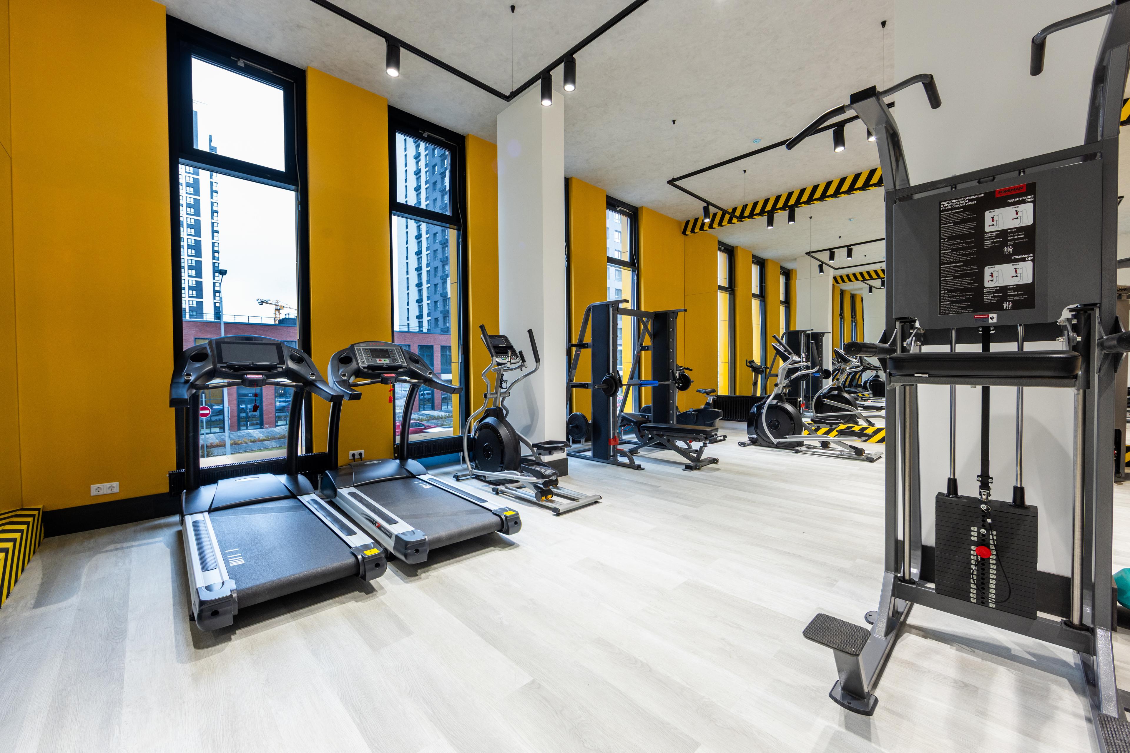 Спортзал для резидентов