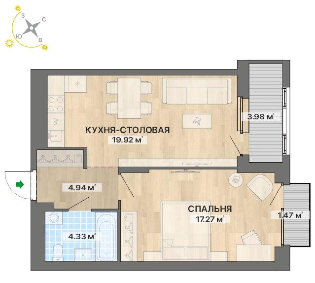 квартира.