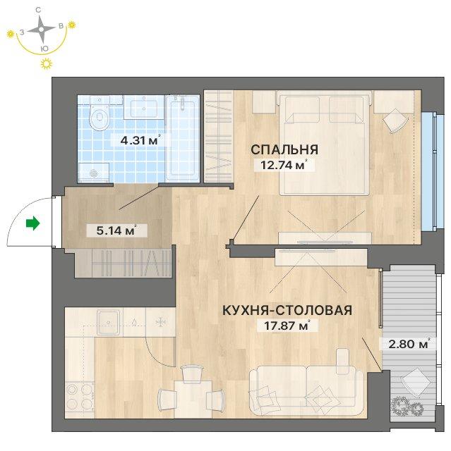 квартира.