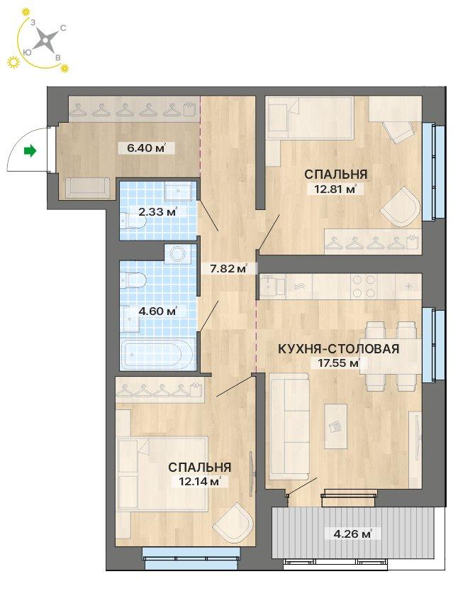 квартира.