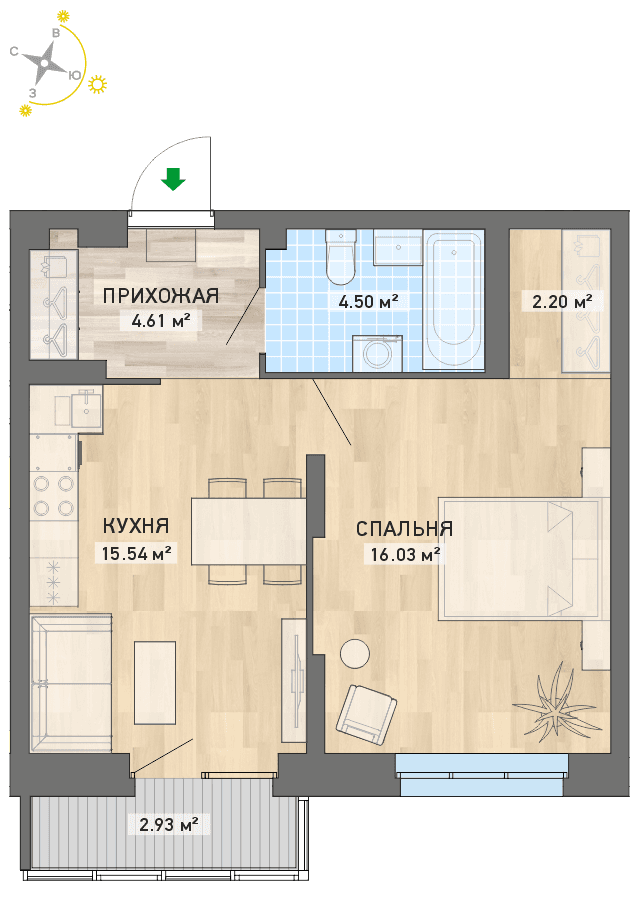 план квартиры.