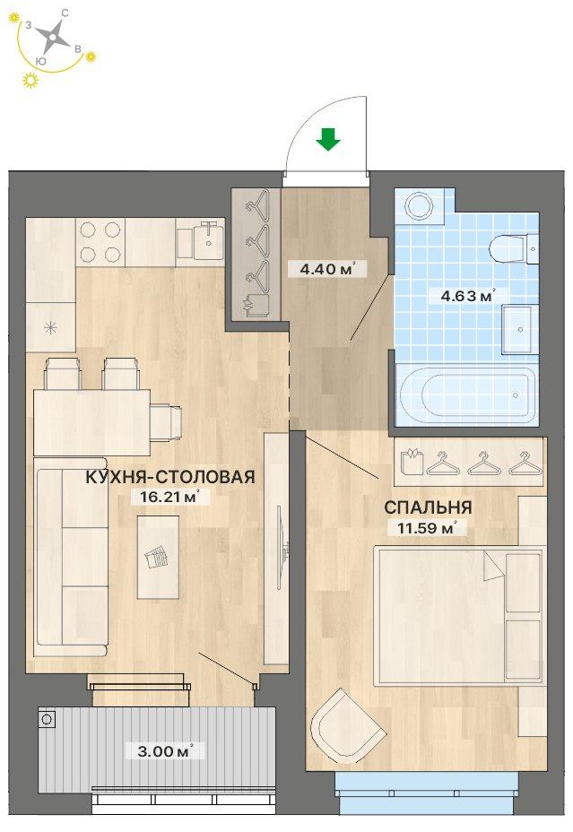 квартира.