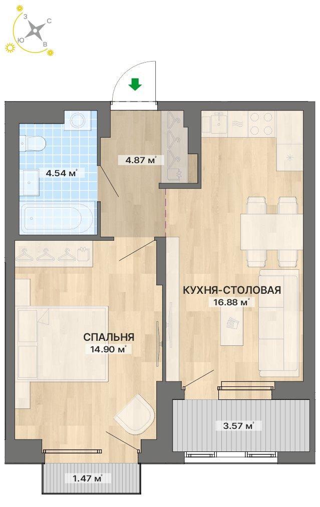 квартира.