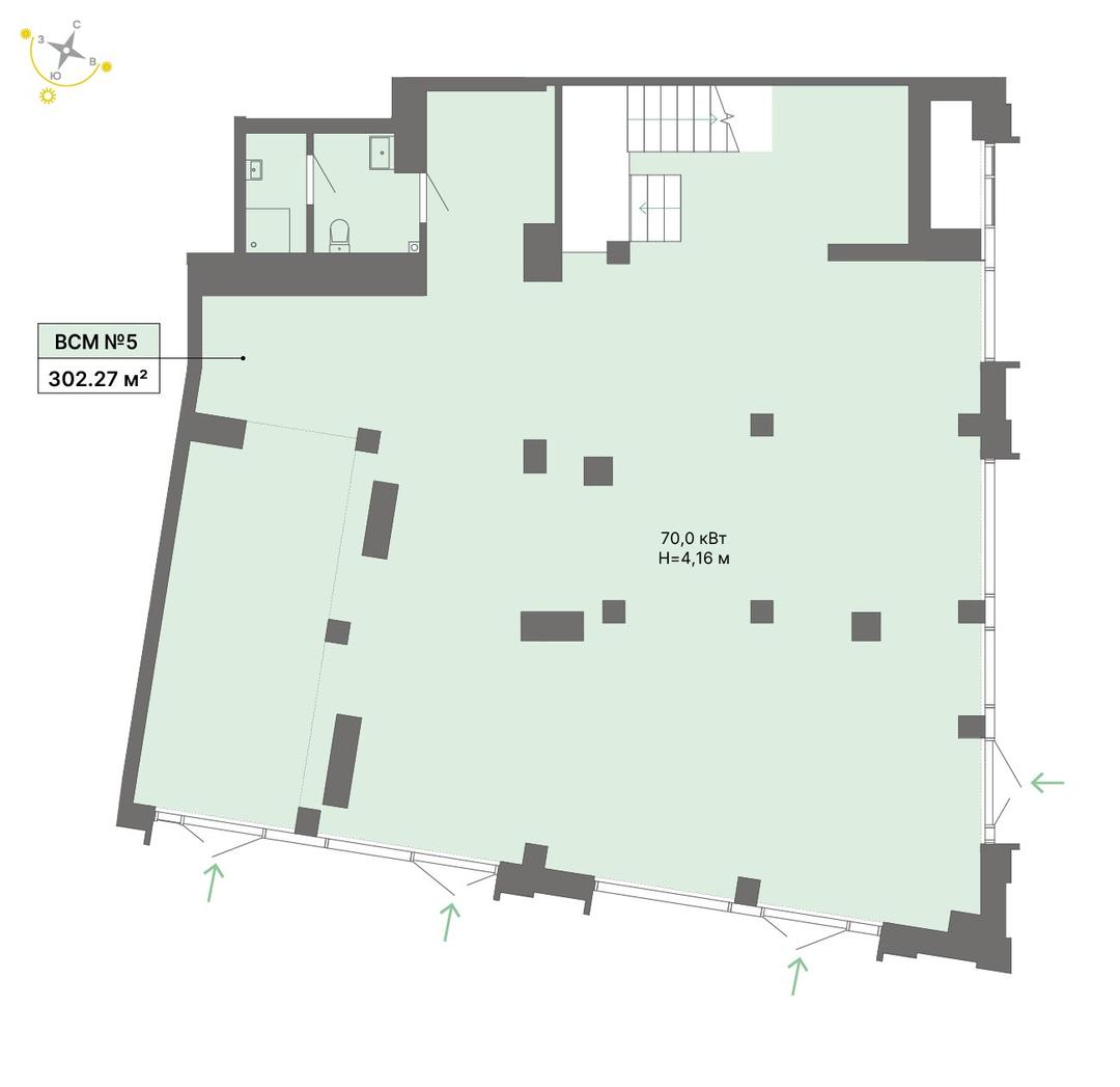 план помещения.