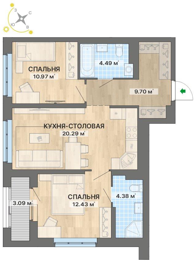 квартира.
