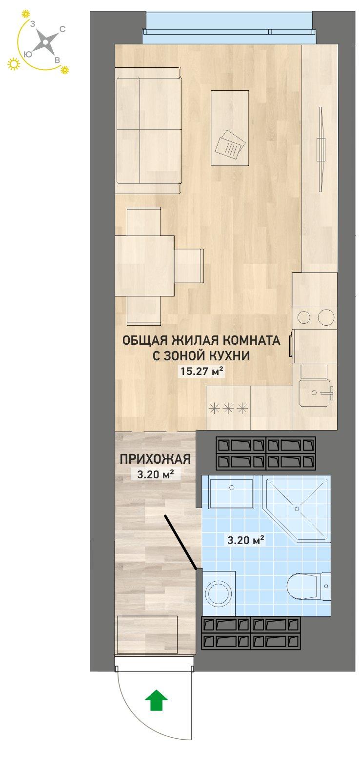 план квартиры.