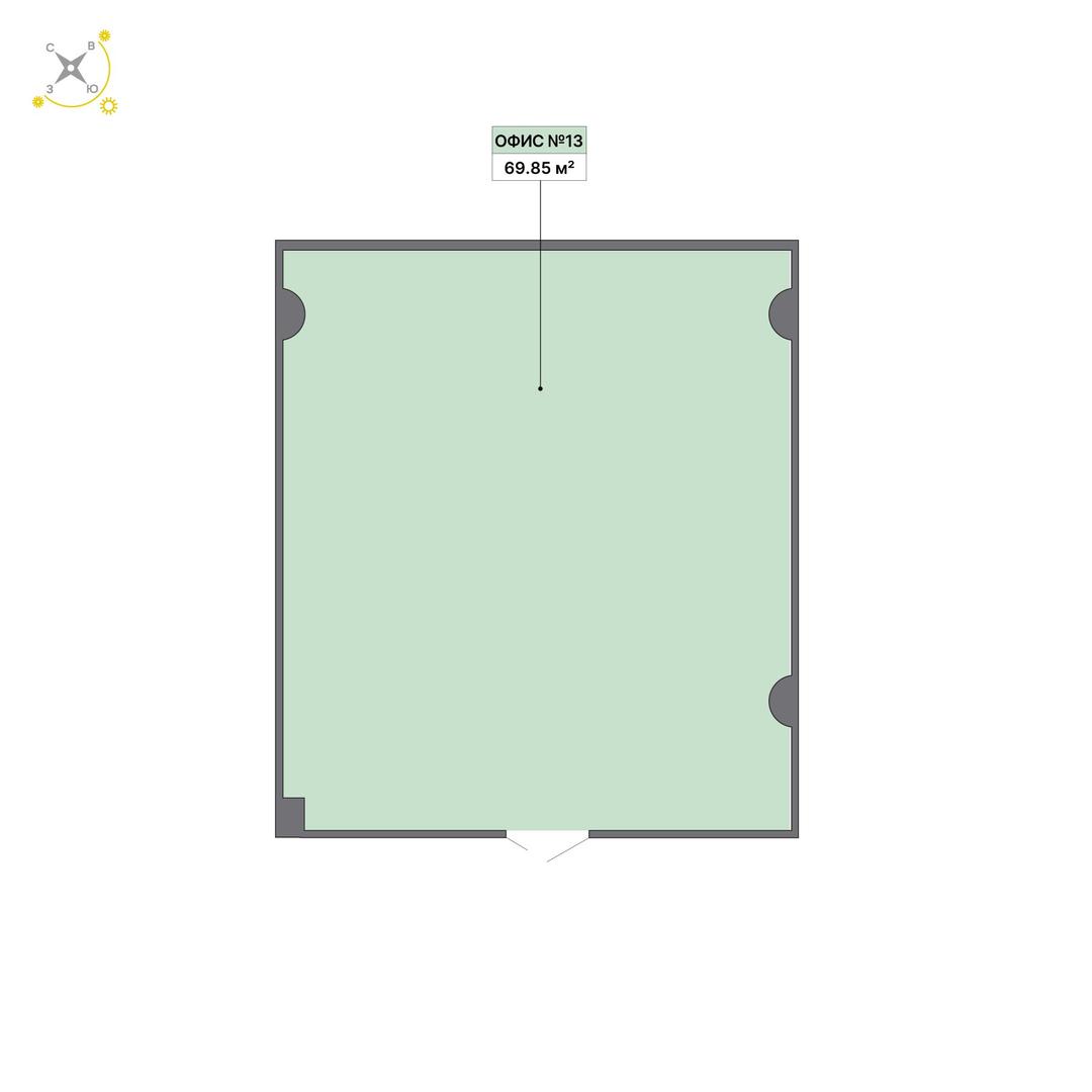 план помещения.