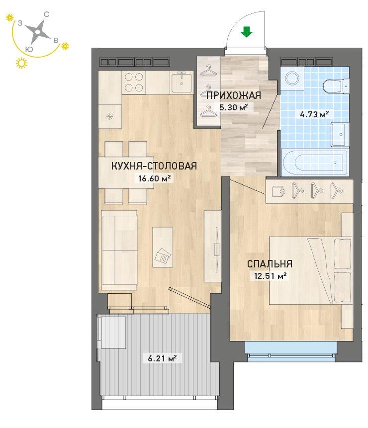 план квартиры.