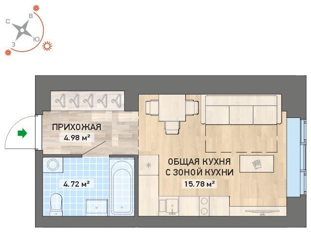 план квартиры.