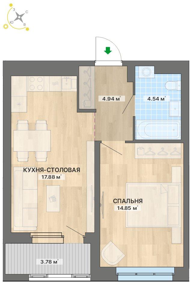 квартира.