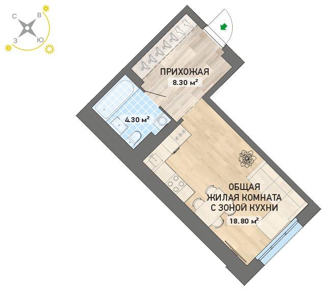 план квартиры.