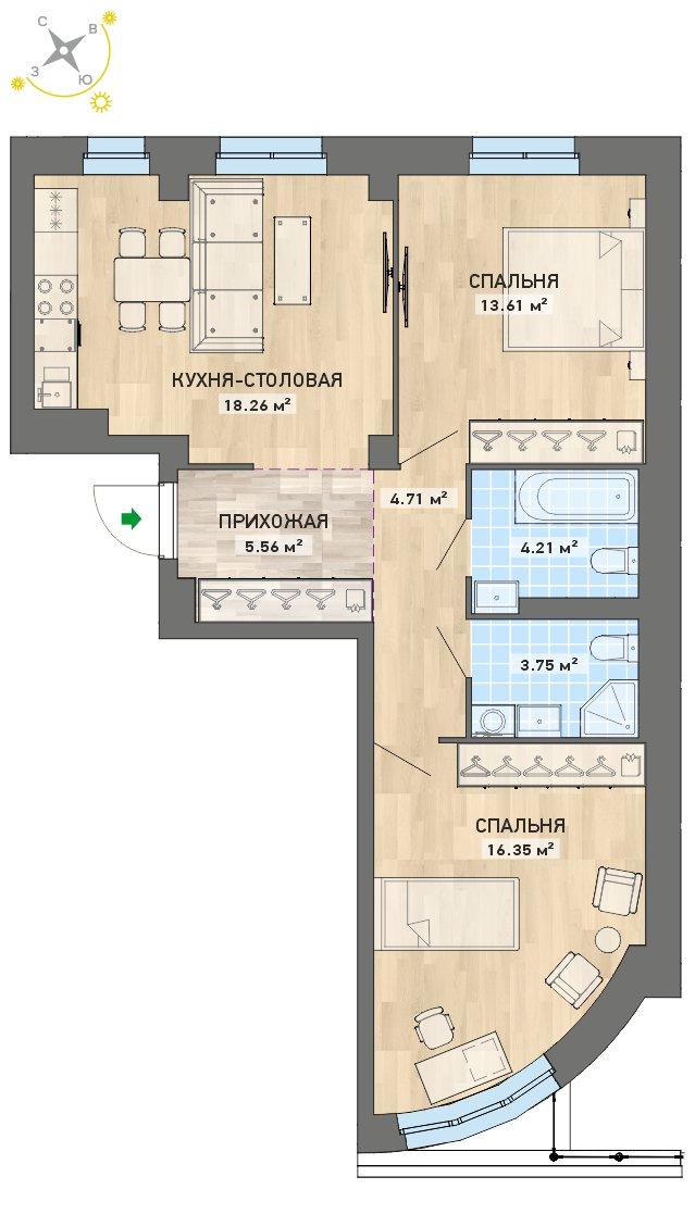 квартира.
