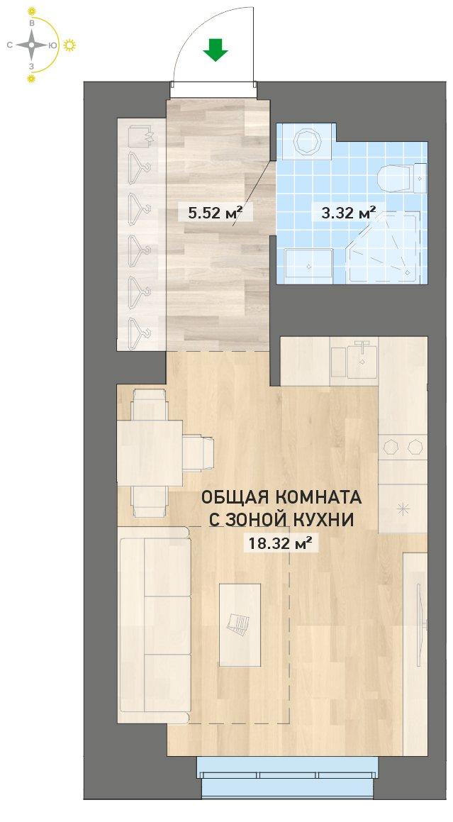 план квартиры.