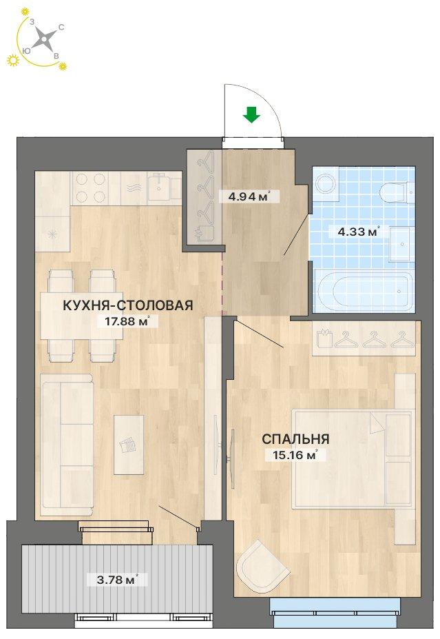 квартира.