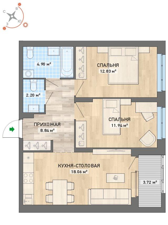 квартира.