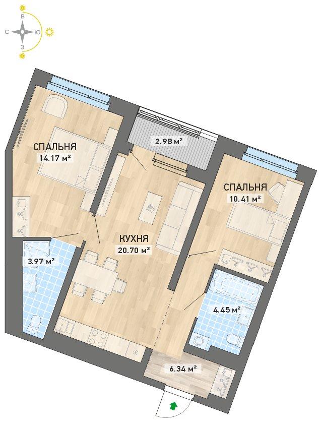 квартира.