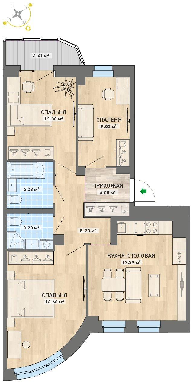 квартира.