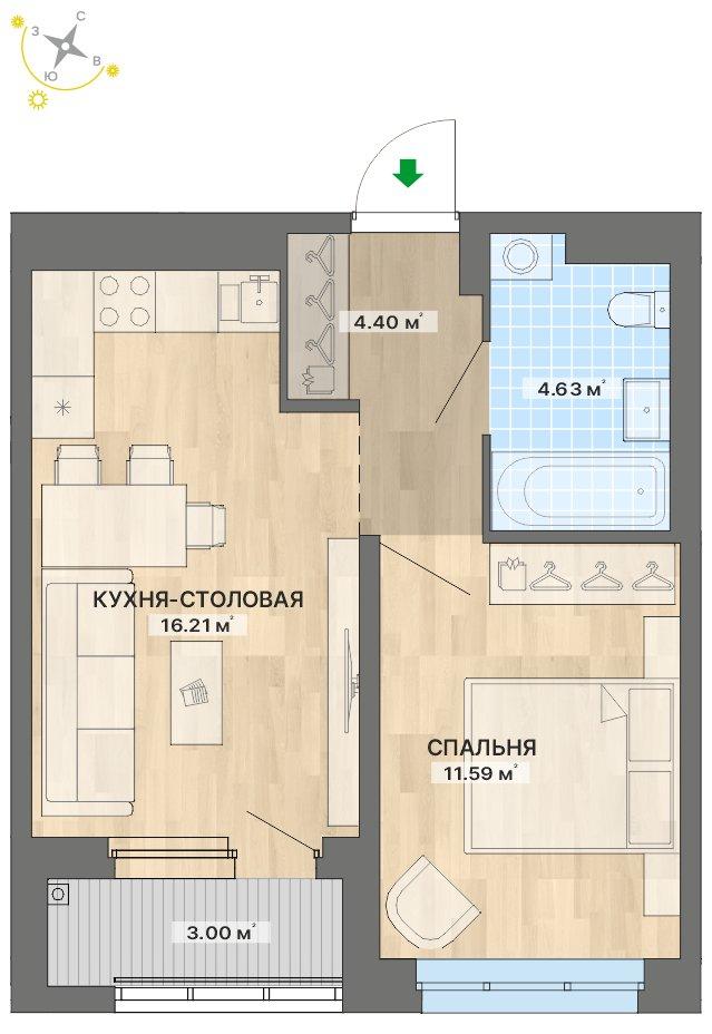 квартира.