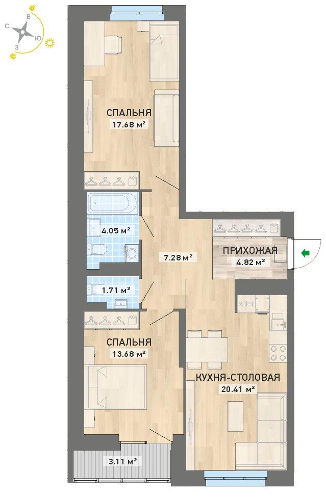 квартира.