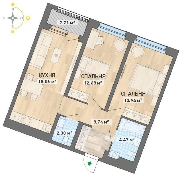 квартира.