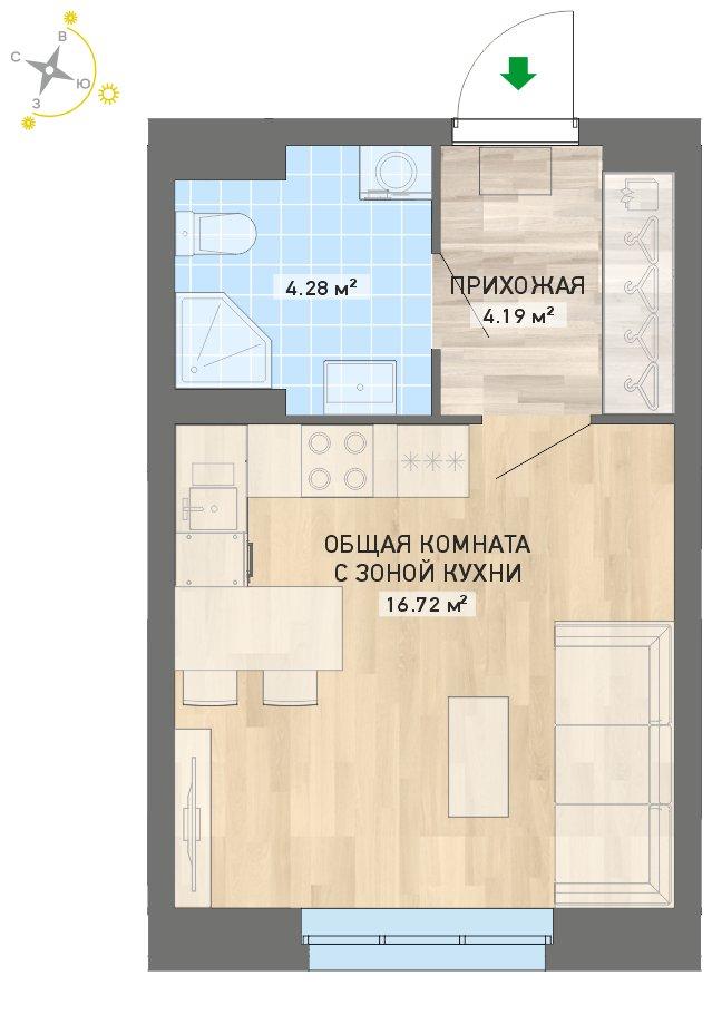 план квартиры.