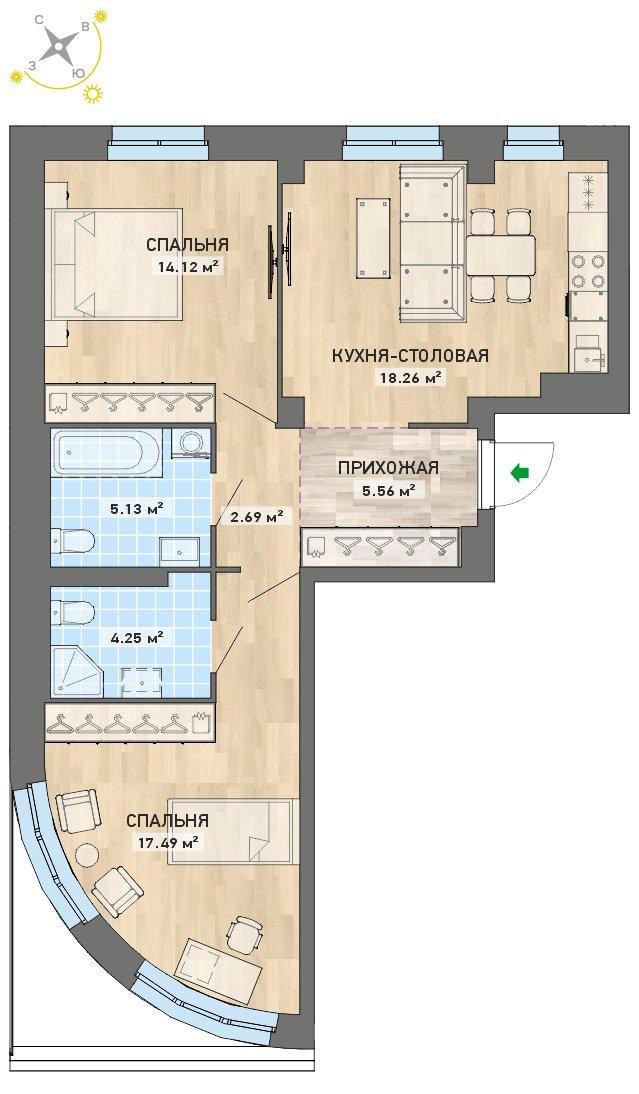квартира.