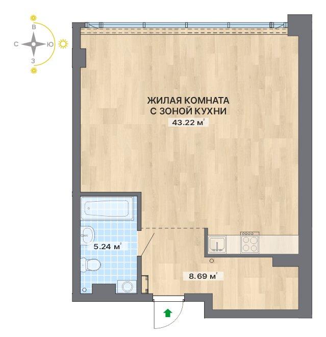 план квартиры.