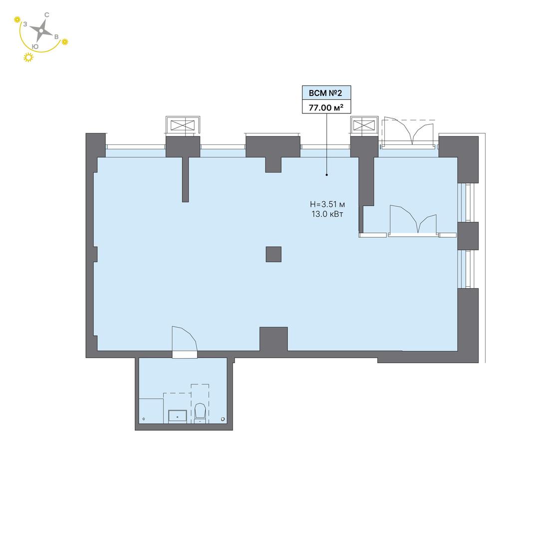 план помещения.