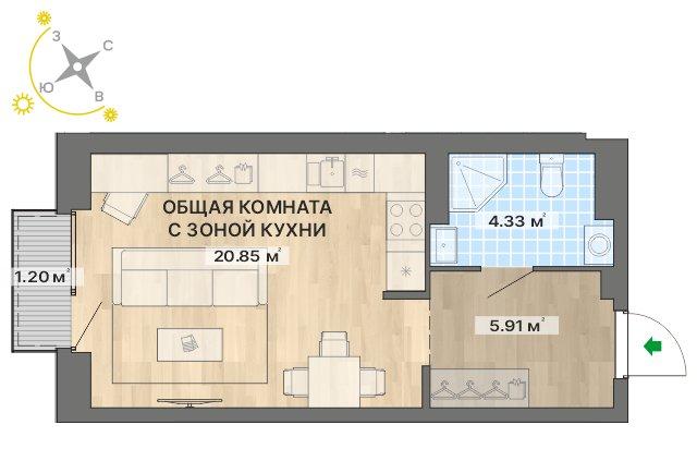 квартира.