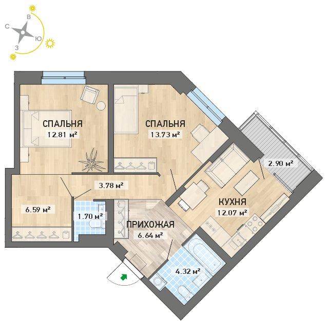 квартира.
