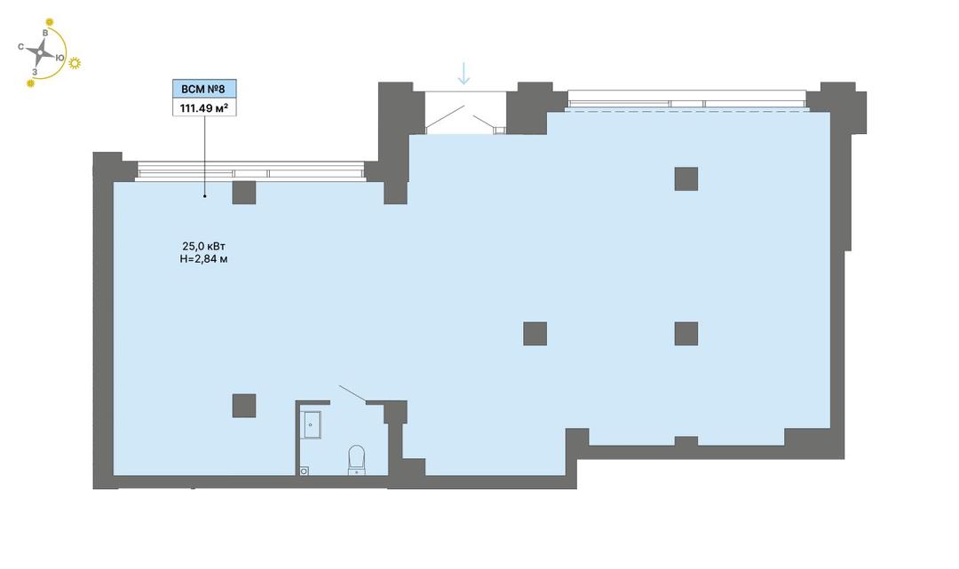 план помещения.