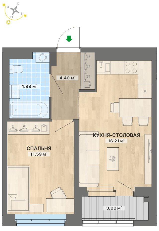 квартира.