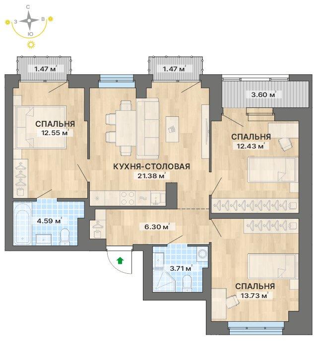 квартира.