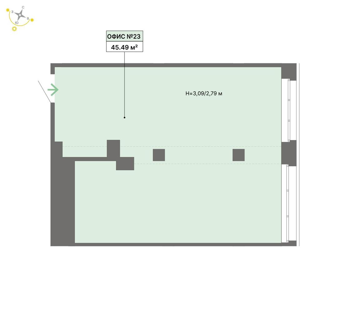 план помещения.