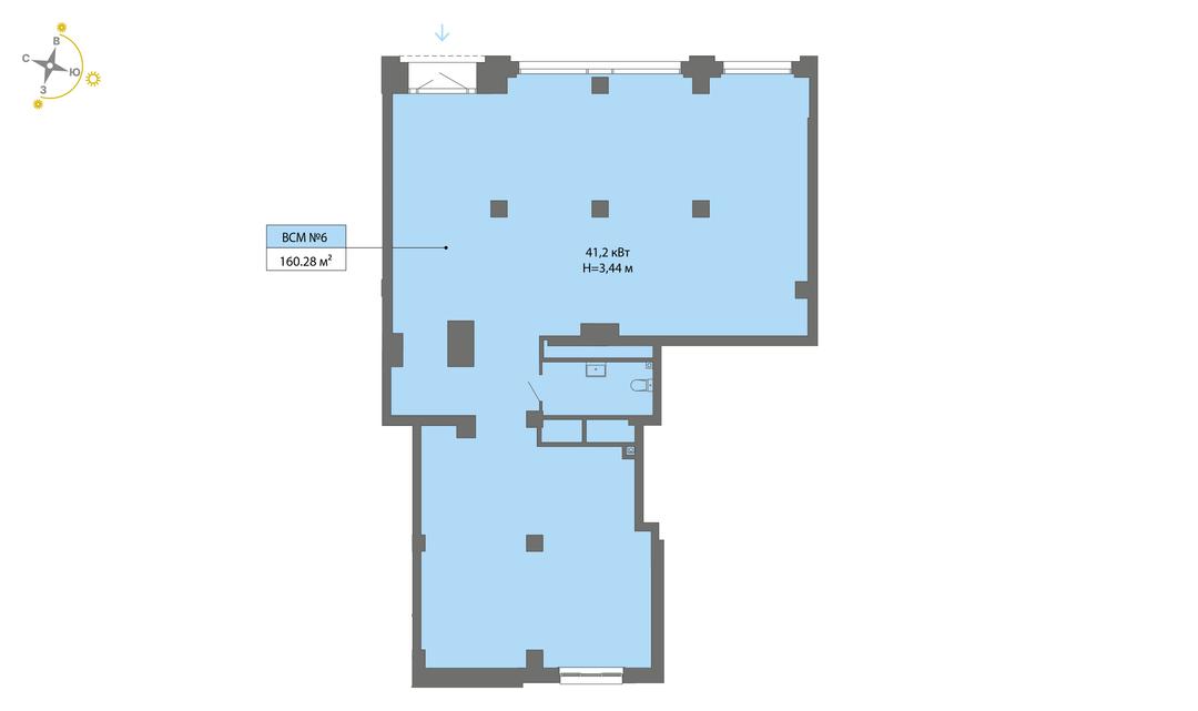 план помещения.