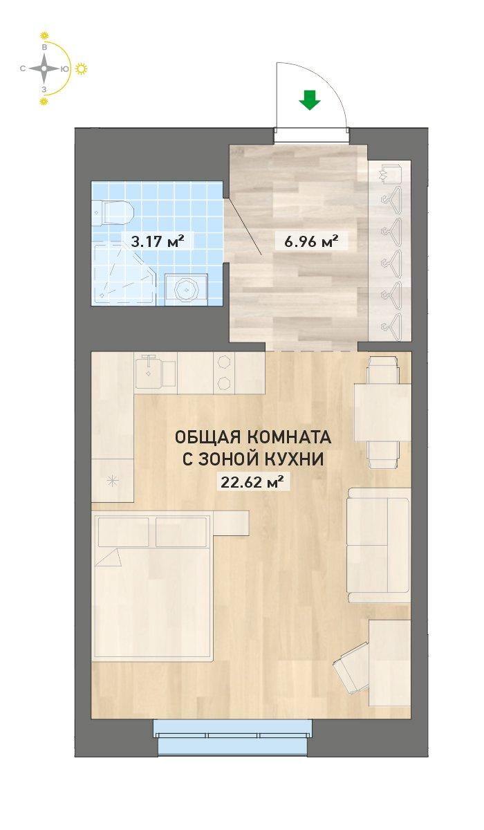 план квартиры.