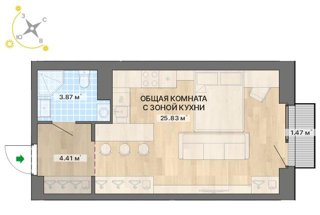 квартира.