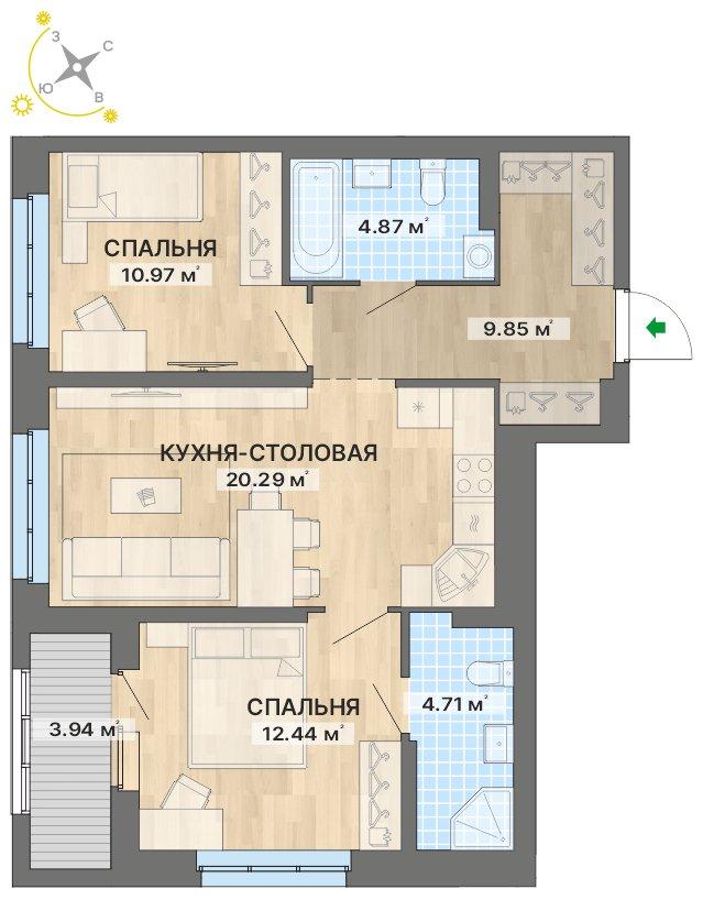 квартира.