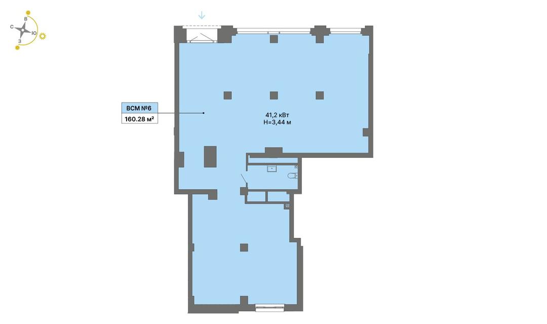 план помещения.