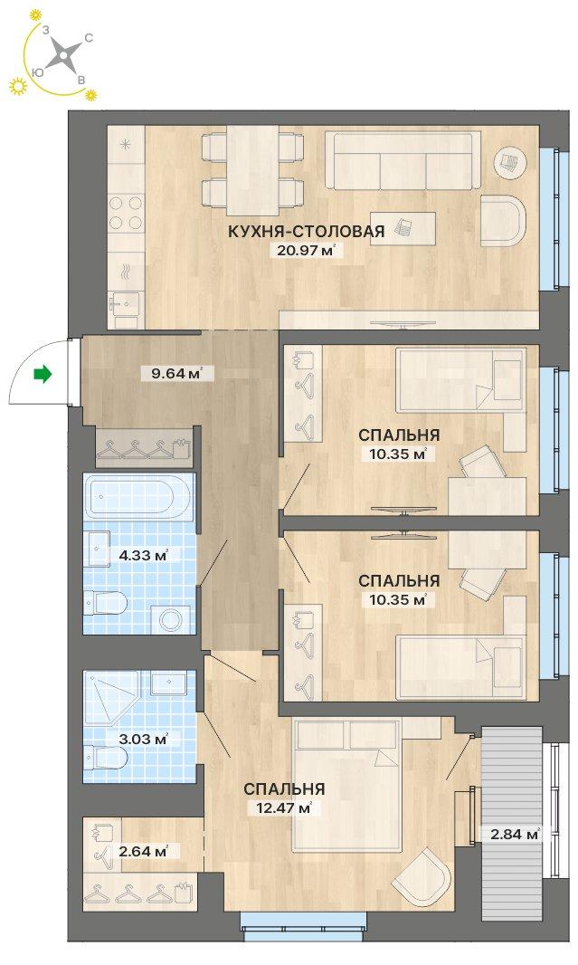 квартира.